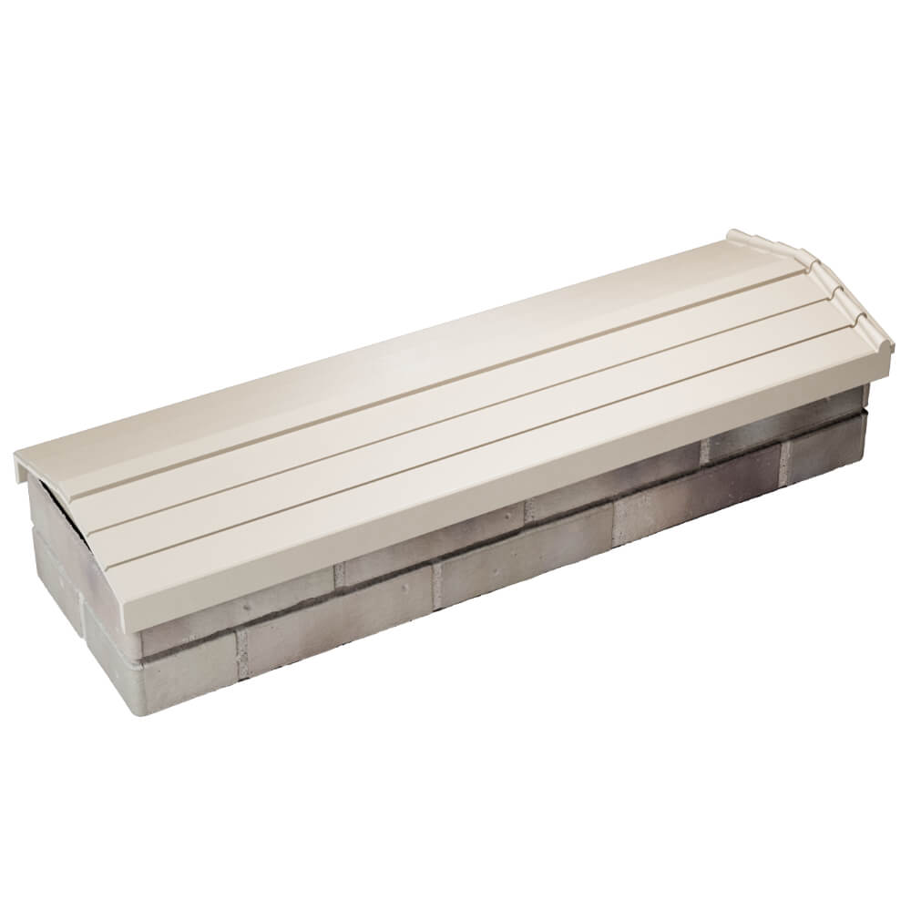 Парапет Zking Бона ХайТек Бежевый посадка на 0.5 кирпича (130мм)